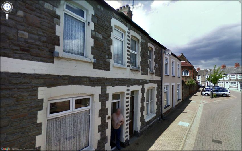 21 shameless things caught on google street view