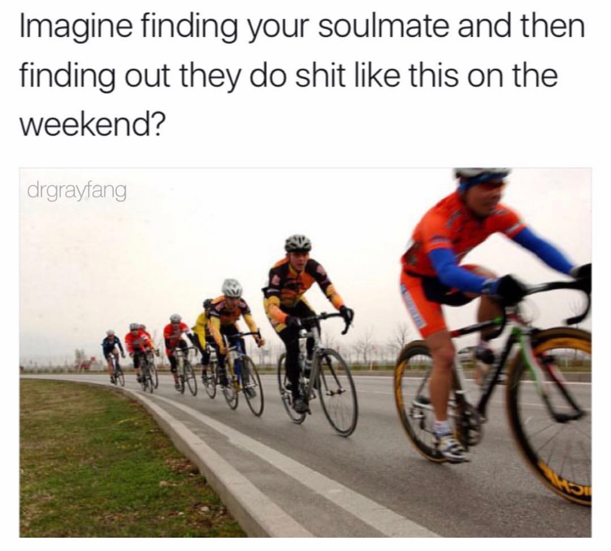 memes - imagine finding your soulmate meme - Imagine finding your soulmate and then finding out they do shit this on the weekend? drgrayfang