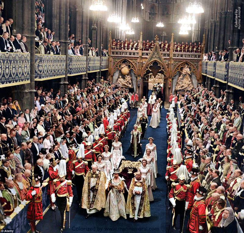 On the 2nd June 1953, the coronation of Queen Elizabeth II took place and the whole country joined in celebration