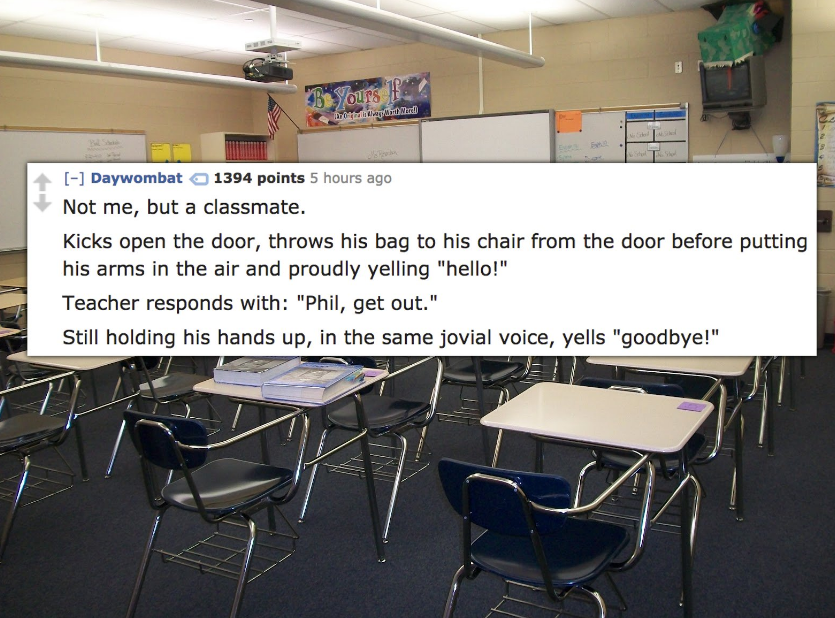 15 Students Admit the Dumbest Reason They Were Kicked Out of Class