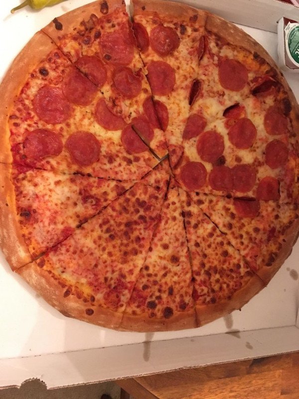 extra large pizza papa johns