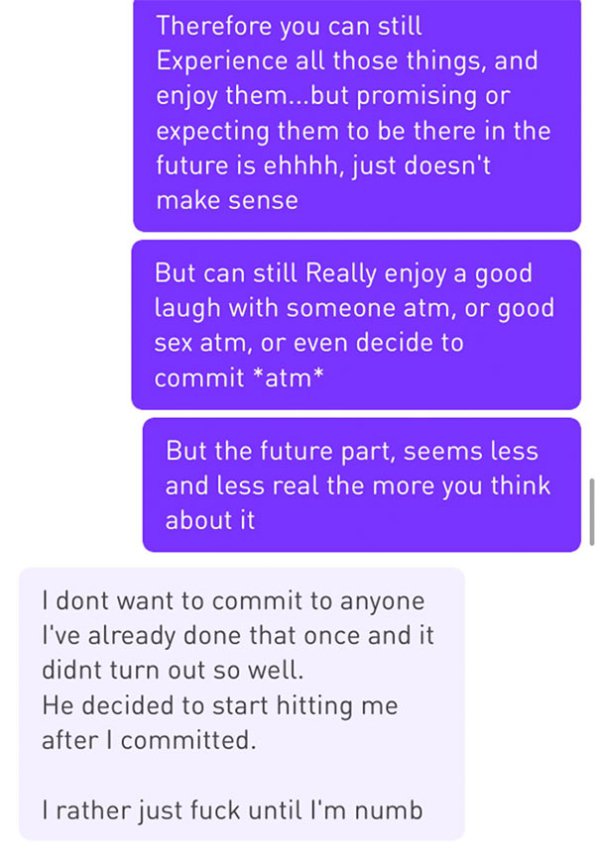 Girl wants stranger to f*** her to get over ex, and man’s response is life-changing