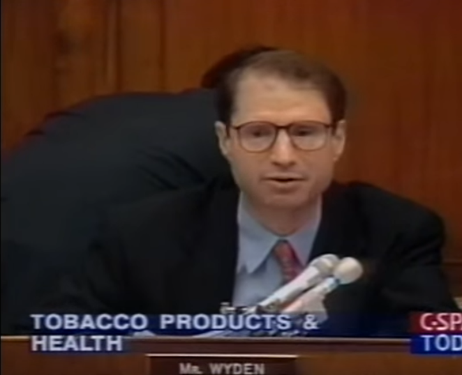 In 1994 the CEOs of the seven biggest tobacco firms testified before Congress that “nicotine was not addictive” despite overwhelming scientific evidence
