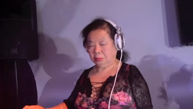 There is an 87 year old woman in Japan who owns a restaurant by day and spins techno at a local club in Tokyo by night. They call her DJ Dumpling