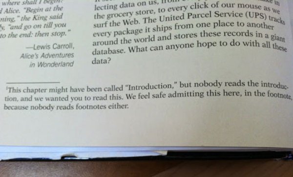 textbook footnote - ke im mouse as we ce Ups tracks place to another where shall Alice. "Begin at the ning," the King said and go on till you to the end then stop.". Lewis Carroll, Alice's Adventures in Wonderland lecting data on us, Tuit the grocery stor