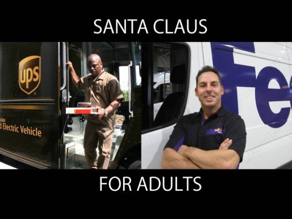 united parcel service - Santa Claus Electric Vehicle For Adults