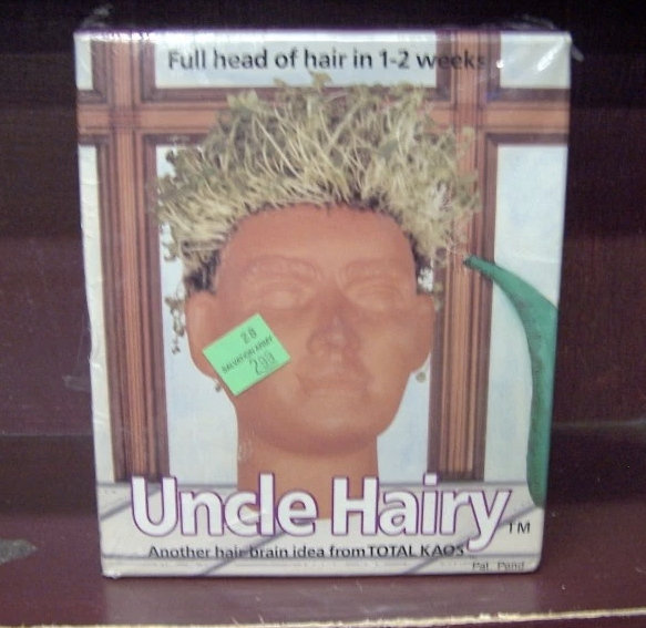 picture frame - Full head of hair in 12 week Uncle Hairy. Another halbtain idea from Total Kaos