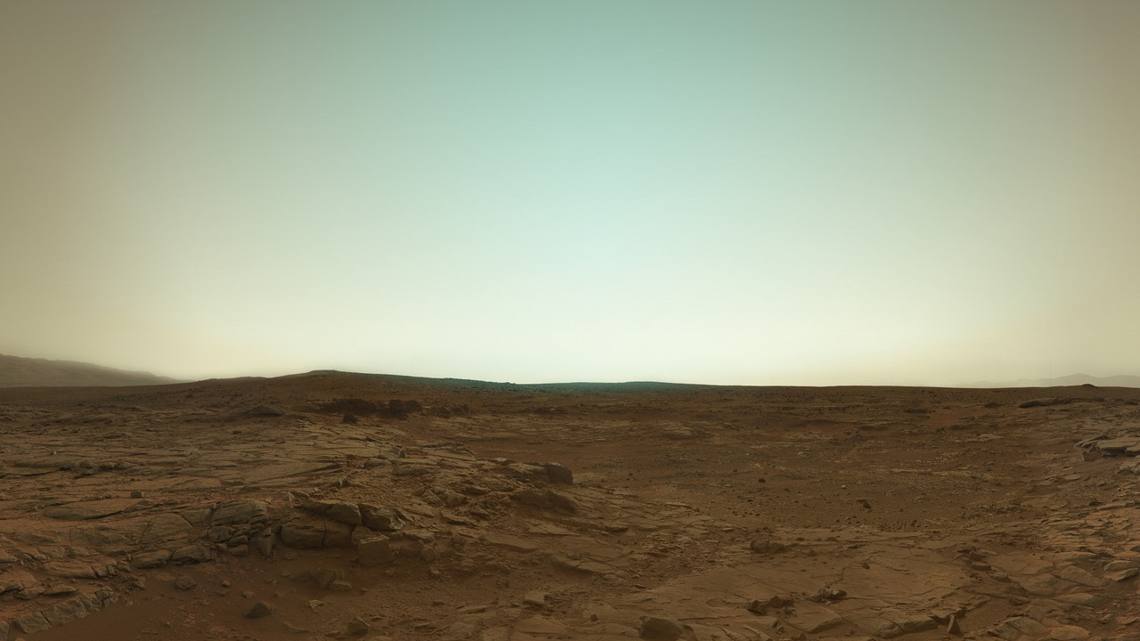 Mars taken from Curiosity