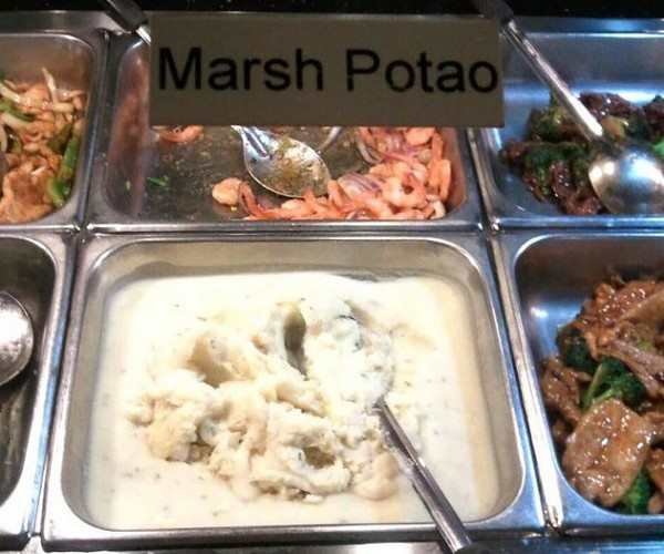 weird buffet - Marsh Potao