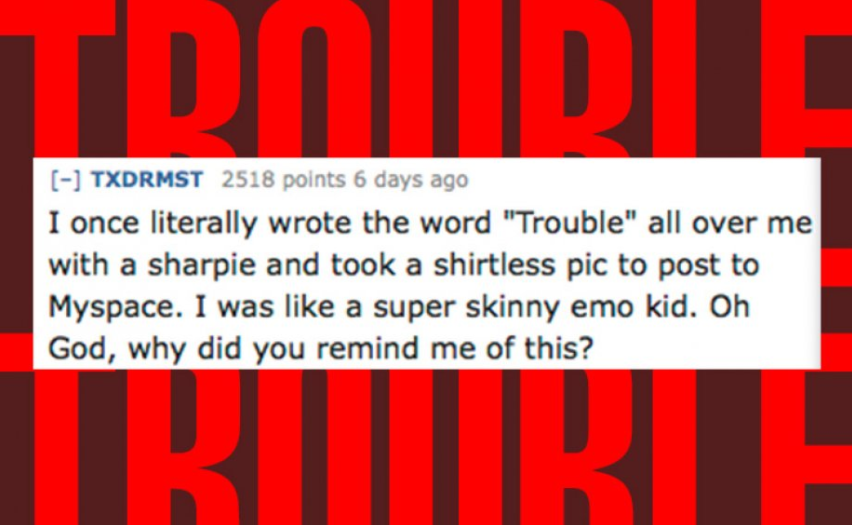 16 People Share Their Cringiest Teenage Moments