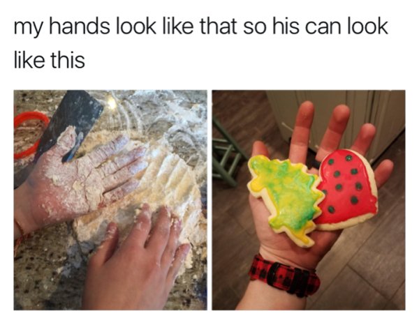 wholesome memes - asexual black ring - my hands look that so his can look this