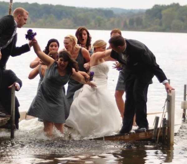 wedding photos gone wrong