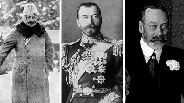 At the time of WW1, the King of Britain, Russia, and Germany were all first cousins. When asked about WW1, Kaiser Wilhelm of Germany sarcastically remarked, “If my grandmother (Queen Victoria) had been alive, she would never have allowed it.” 

Tsar Nicholas and Kaiser Wilhelm were actually quite close. In a series of famous wartime telegrams they referred to each other with childhood nicknames: Nicky and Willy.