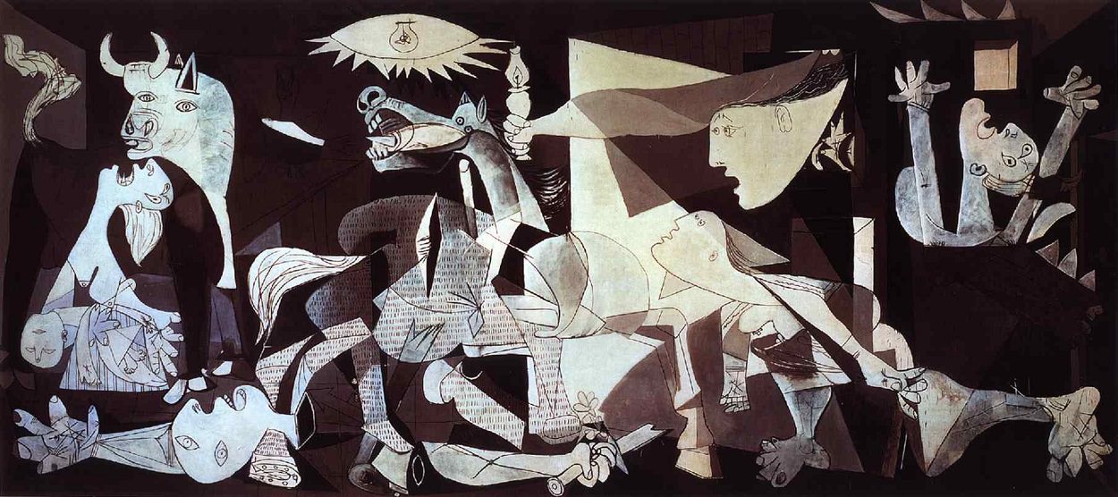 When Picasso was interrogated by an SS officer about his painting Guernica, “Did you do that?” Picasso replied, “No, you did.” 

Context: Guernica was a city that was destroyed by Luftwaffe aerial bombardment during the Spanish Civil War.
