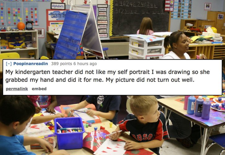 12 People Share The Worst Thing They Saw a Teacher Do