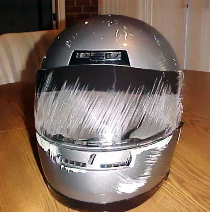 motorcycle crash helmet