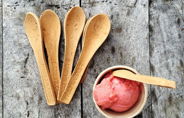Edible cutlery. What else is there to say? Now you can eat your dessert and have bonus dessert leftover after you’re done.
