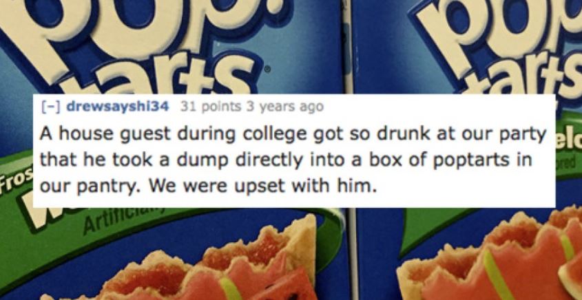 15 People Share The Worst Thing A Houseguest Has Done