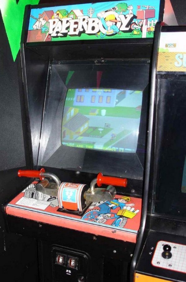 paperboy arcade game