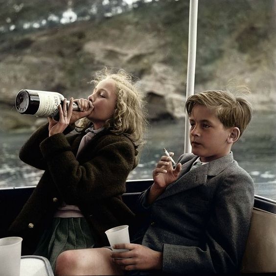 Princess Yvonne and Prince Alexander 1955