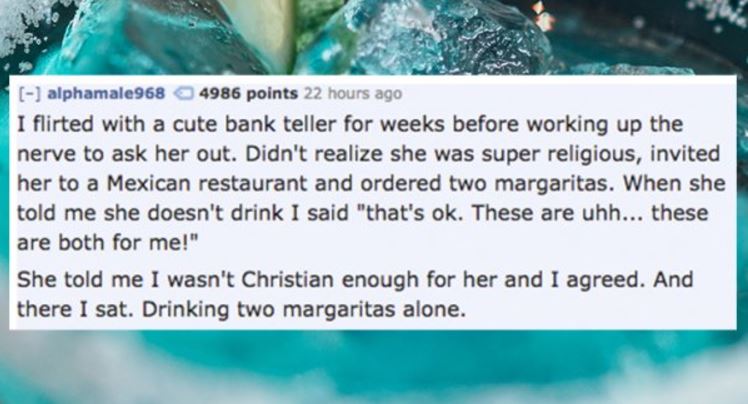 16 Hilarious Ways People Have F*cked Up a Date