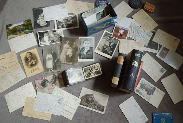 The largest compartment was full of old books, photos, battlefield letters and a secret history of her family. Off the bat, she didn’t recognize some of the people in the photos, but one of the books gave her pause.