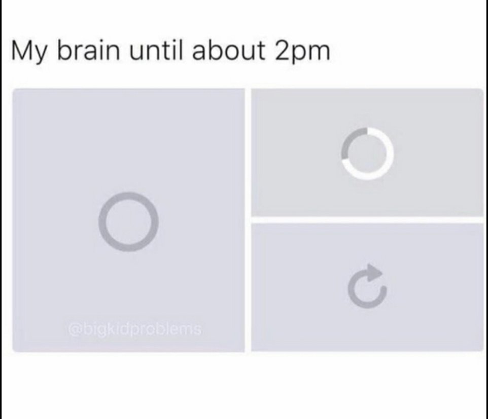 my brain during math - My brain until about 2pm
