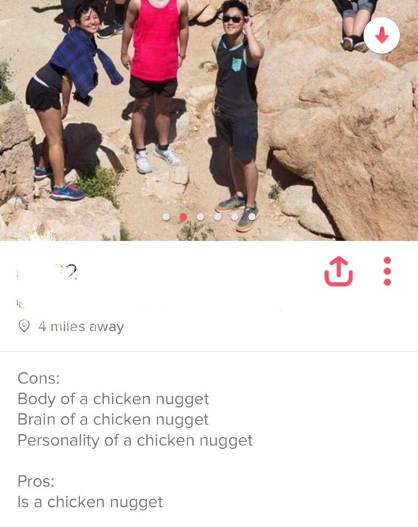 30 Tinder profiles that will make you do a double take