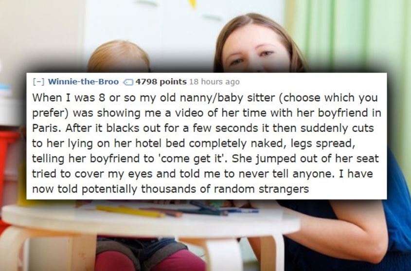 13 People Remember The Things They Weren't Supposed To See