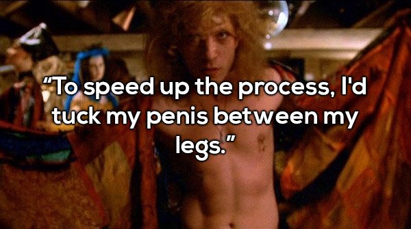 buffalo bill hannibal - To speed up the process, I'd tuck my penis between my legs."