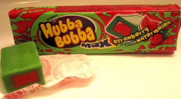 hubba bubba max strawberry watermelon - Strawberr waterme