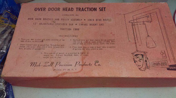 paper - Over Door Head Traction Set Consists Of Over Box Bracket And Pulley Assembly Uned Head Halt 12" Adjustable Spreader Barca As Weight BX3 Traction Curo Instructions Alwyandou se stesso testo d sto top 1 Spor Ar c h. Er Mary, e l ap So I Hister R do 