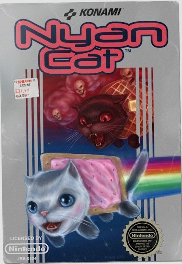 nyan cat nes - Konami Cop 12 Kb to 372748 $27.99 6999 Surance That Nintendo Licensed By Mastvaland Approved The G In Of Po Ninte Jrb0504