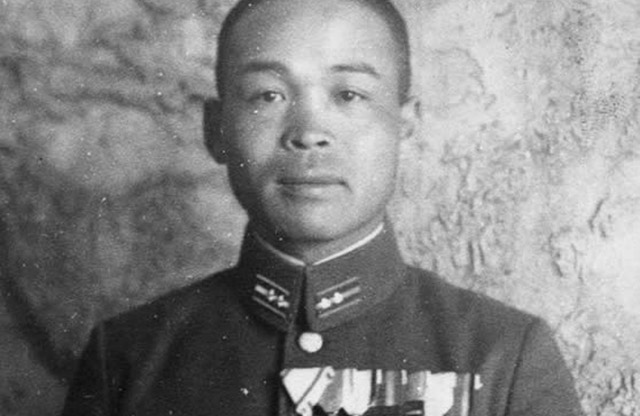 Hajimi Fuji, who volunteered for the kamikaze but was refused acceptance because he had a wife and two young children. To honour his wish his wife drowned her two young girls and drowned herself. Hajimi then flew as a kamikaze pilot, meeting his death on the 28th May 1945.