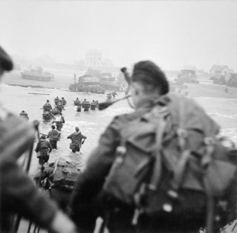 The only reason a Scottish bagpiper wasn't shot by German snipers on D-Day was that they believed he had gone crazy