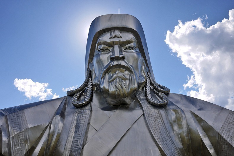 In the 13th century, Genghis Khan proposed 'friendship and peace' with the fellow nomadic Khwarezmian Empire in Persia. The Khwarezmia shah ordered a Mongol trade delegation killed, prompting Khan to invade the empire, kill 1.25 million, and destroy the Khwarezmian Empire.