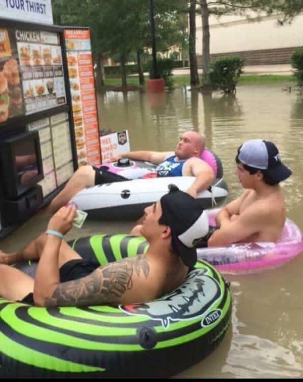 only in florida texas flood whataburger