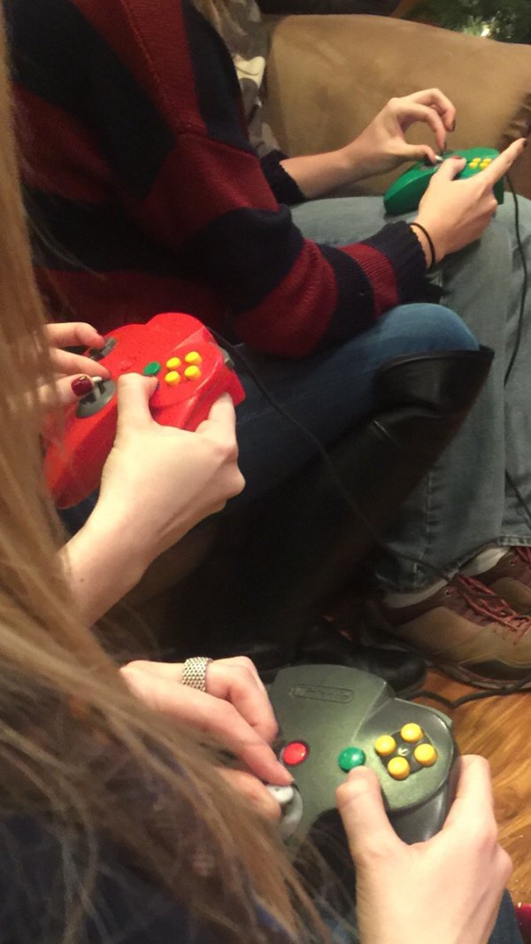 people holding n64 controllers wrong