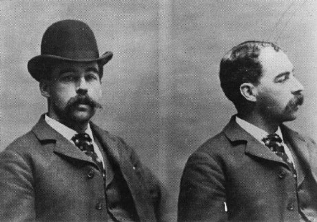 H.H. Holmes The First Serial Killer Of America.

Dr. Henry Howard Holmes was America’s first documented serial killer. As his famous controversial story goes, Holmes opened a hotel in Chicago which he design himself to situate his plans of murder. He has been proven guilty for almost 200 murders in the US. On his trial, he spoke out a chilling statement that goes:
“I was born with the devil in me. I could not help the fact that I was a murderer, no more than the poet can help the inspiration to sing — I was born with the ‘Evil One’ standing as my sponsor beside the bed where I was ushered into the world, and he has been with me since.”