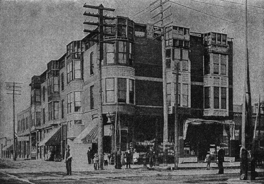 The murder castle of H.H. Holmes.

In 1886, H.H. Holmes, a pharmacist who would later be called the first U.S. serial killer, bought a Chicago drugstore that was owned by a cancer-stricken man named E.S. Holton. When Holton died, Holmes bought up surrounding property until he’d acquired an entire city block. He renovated the buildings and turned them into a hotel just in time for the 1893 World’s Fair. But this was no ordinary hotel: most of the rooms were windowless, with stairways to nowhere and hallways that ended in dead ends. Holmes also built gas jets into hotel-room walls, a wooden disposal chute and person-size kiln in the basement. This was the perfect place to murder someone. And that’s exactly what Holmes did: for much of 1893, he tortured and killed an untold number of people at his hotel, mostly young women visiting the city for the World’s Fair. Holmes was caught and eventually hanged.