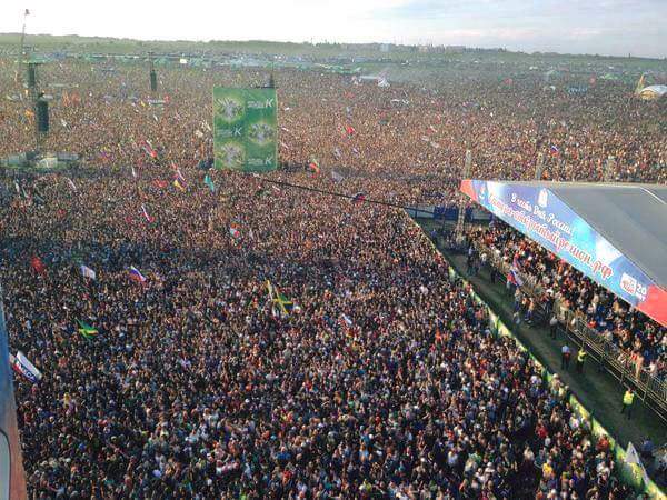600, 000 russians waiting for Rammstein – 7th biggest concert ever