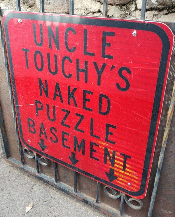 uncle touchy's puzzle basement - "Uncle Touchy'S Naked Puzzle Basement