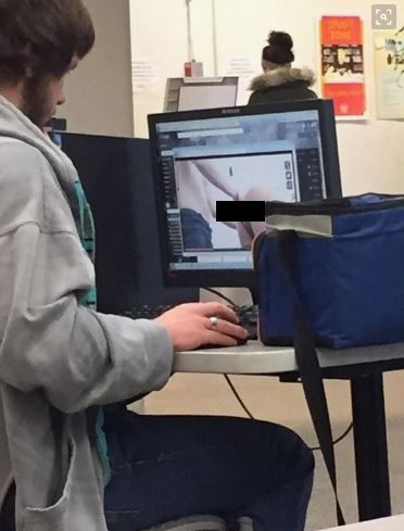 23 People Caught Looking At Porn In Public