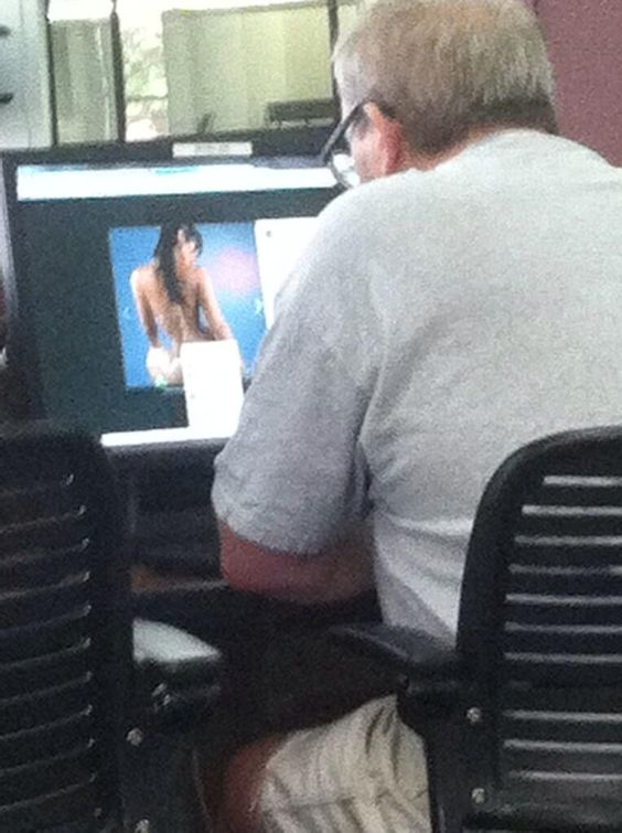 23 People Caught Looking At Porn In Public