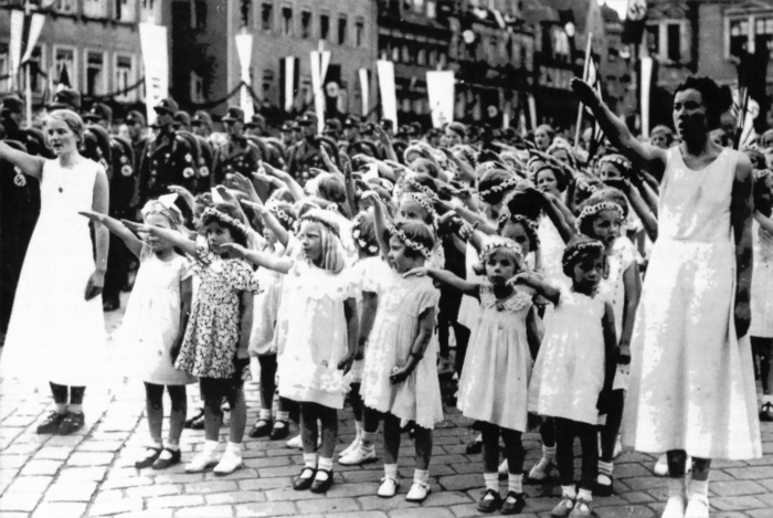 During the Third Reich, there was a programme called Lebensborn, where ‘racially pure’ women slept with SS officers in the hopes of producing Aryan children. An estimated 20,000 children were born during 12 years.
