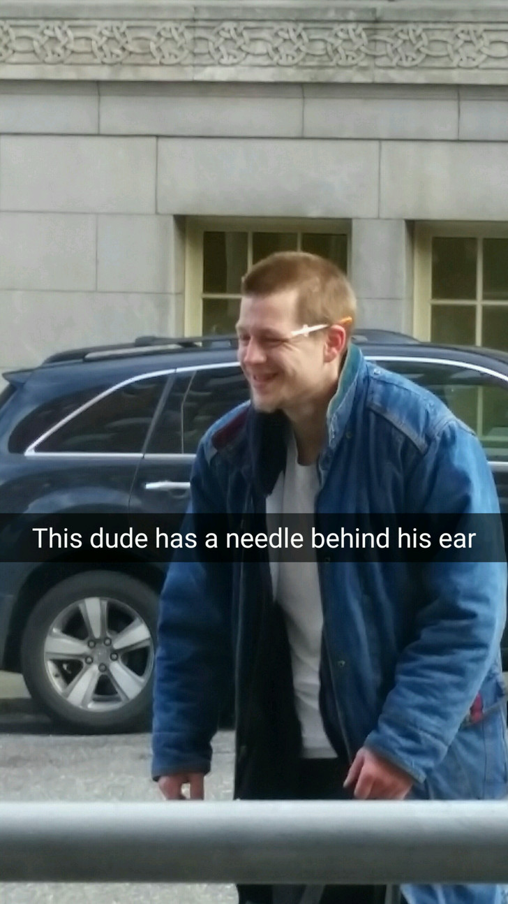 narcotics anonymous na memes - This dude has a needle behind his ear