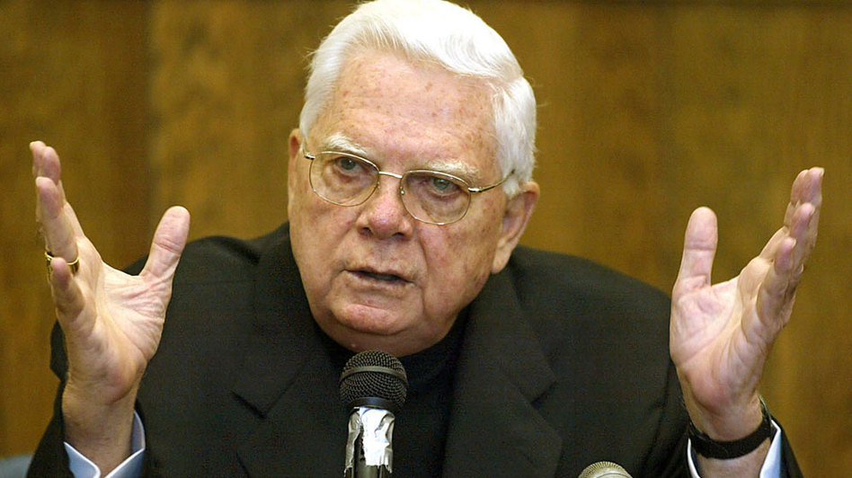 A Catholic priest was strangled and stomped to death while serving a prison sentence for sexually molesting over 130 children in the Boston area.

Over a 30-year career in six parishes, John Geoghan was accused of sexual abuse involving more than 130 boys. He was prosecuted in Cambridge, Massachusetts for charges of molestation that took place in 1991. Geoghan was defrocked in 1998 by Pope John Paul II. He was found guilty in January 2002 of indecent assault and battery for grabbing the buttocks of a 10-year-old boy in a swimming pool at the Waltham Boys and Girls Club in 1991, and was sentenced to nine to ten years in prison.