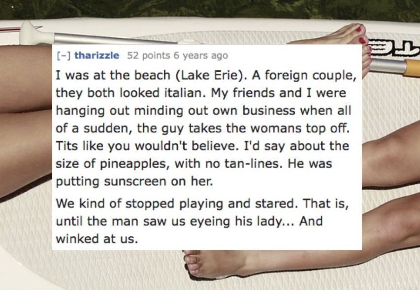 16 People Share Their Best 'Unexpected Boobs' Stories