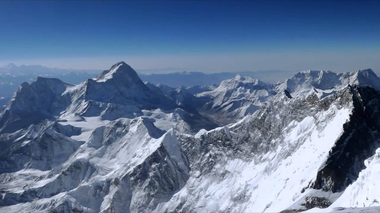 Here’s what it looks like from the top of Everest