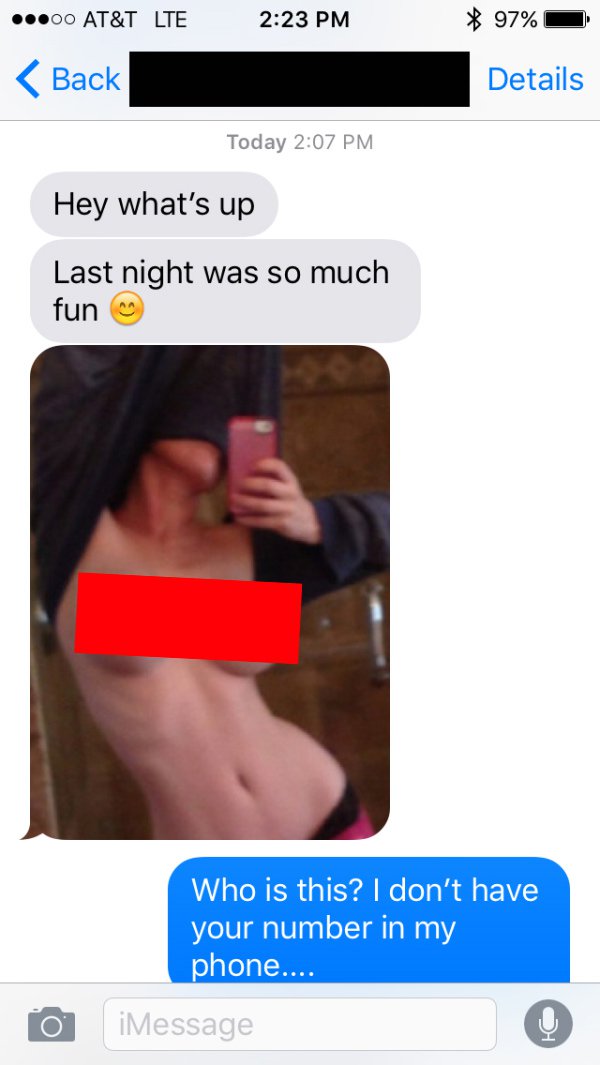 teacher accidentally sexts student - ...00 At&T Lte 97% Details.